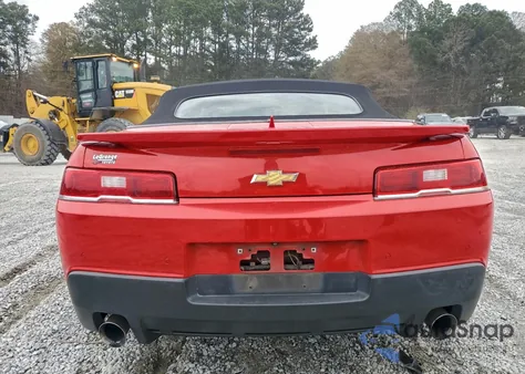 2015 Chevrolet Camaro Lt from USA, damaged, VIN 2G1FD3D36F9269888